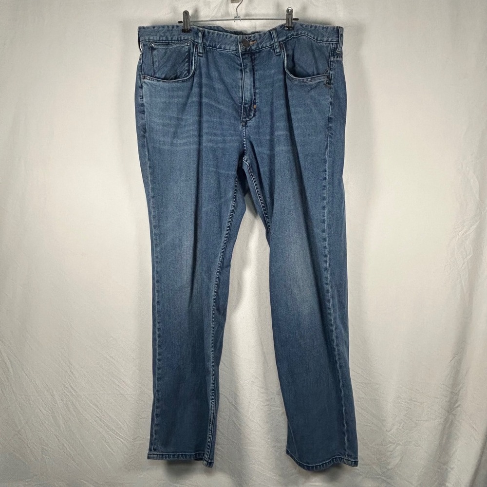 Tommy Bahama Jeans Mens 40/30 Blue Authentic‎ Straight Leg Lyocell Blend Denim